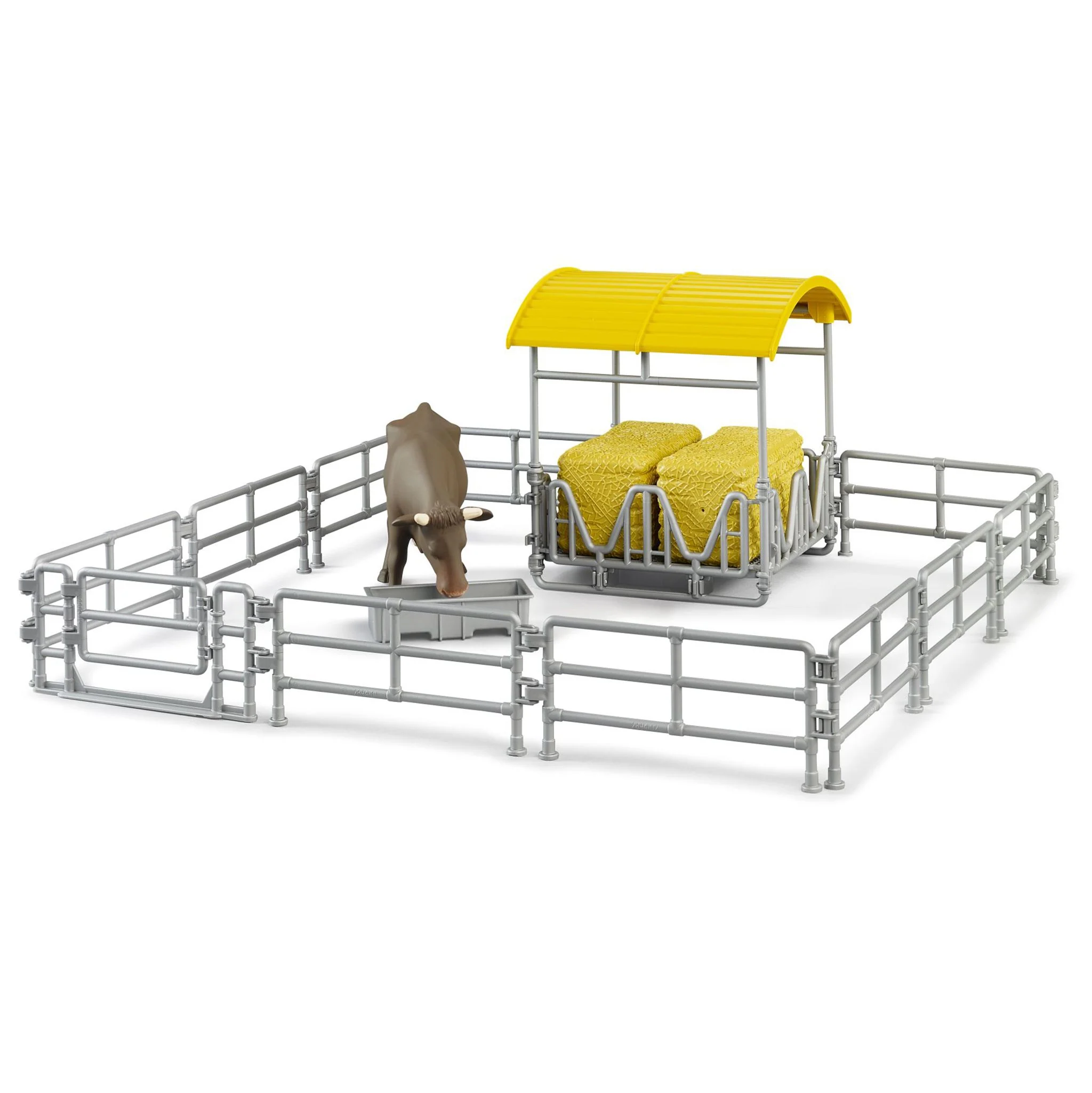 1/16 Hay Rack with Fence & Trough by Bruder - Image 2