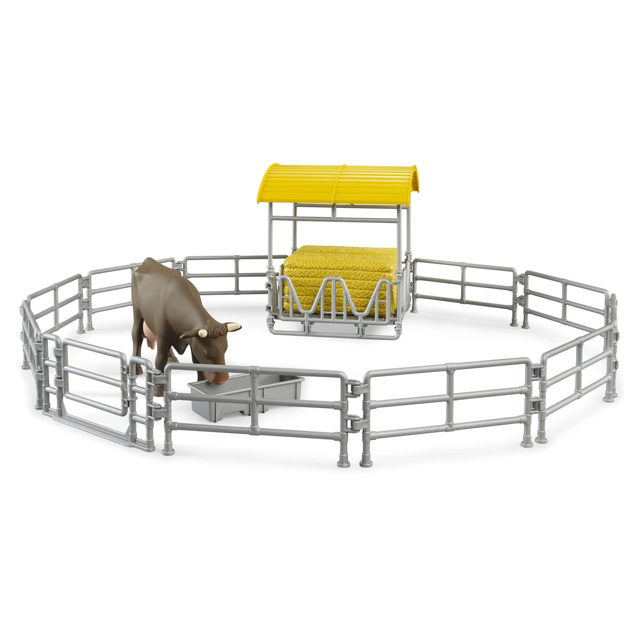 1/16 Hay Rack with Fence & Trough by Bruder - Image 3