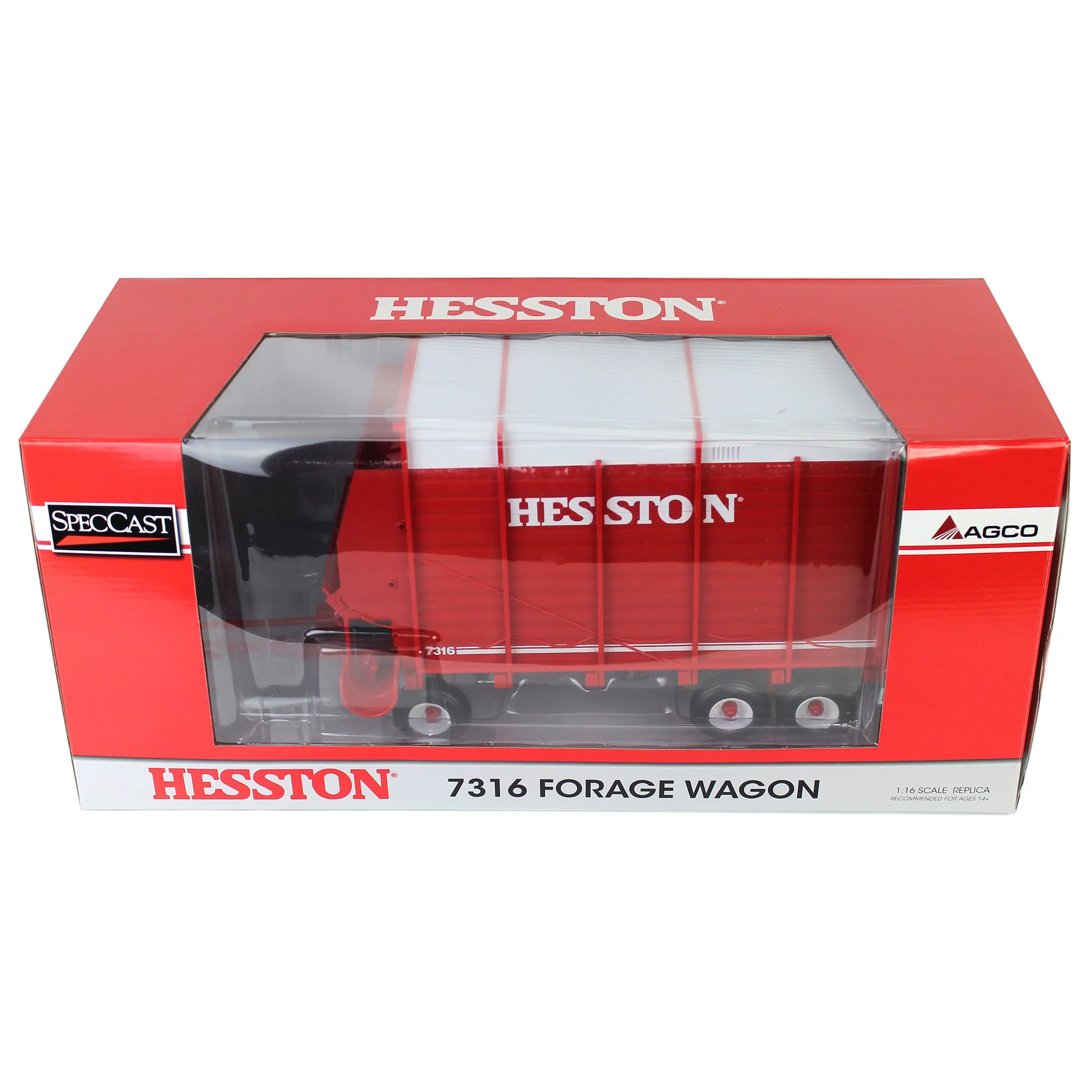 1/16 Hesston 7316 Forage Wagon - Image 7