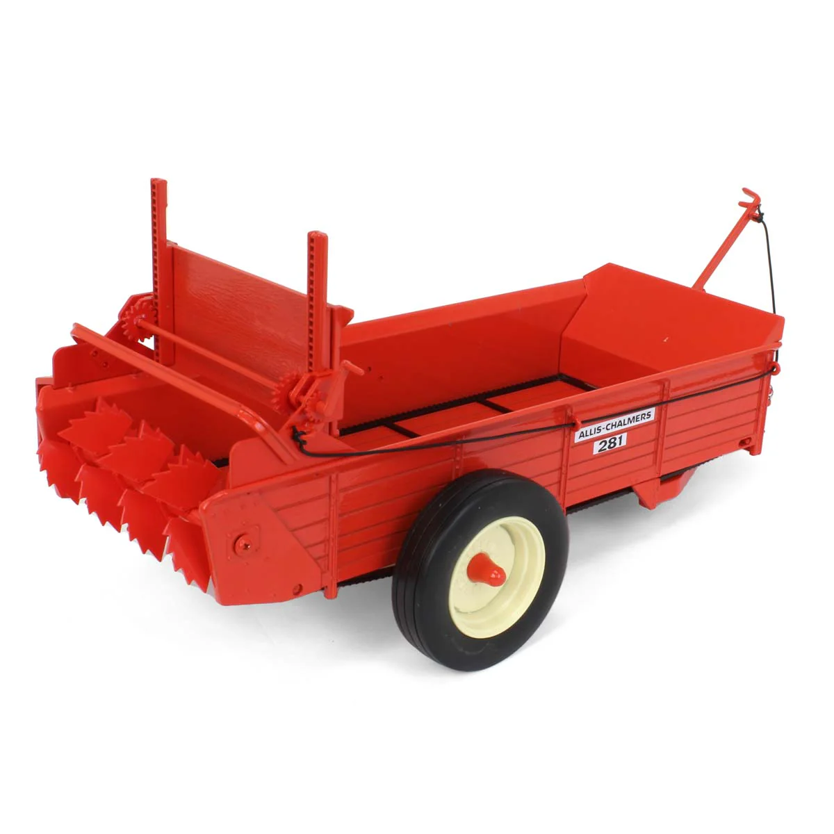 1/16 High Detail Allis Chalmers 281 Box Manure Spreader, 2022 Orange Spectacular Show - Image 4