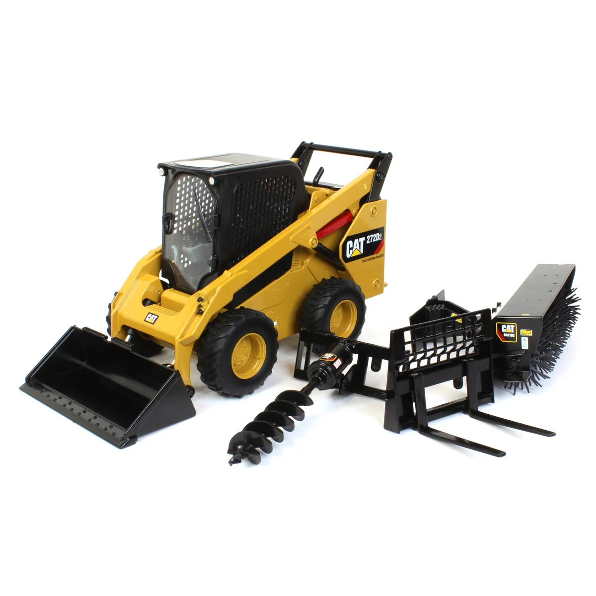 1/16 High Detail Caterpillar 272D2 Skid Steer Loader