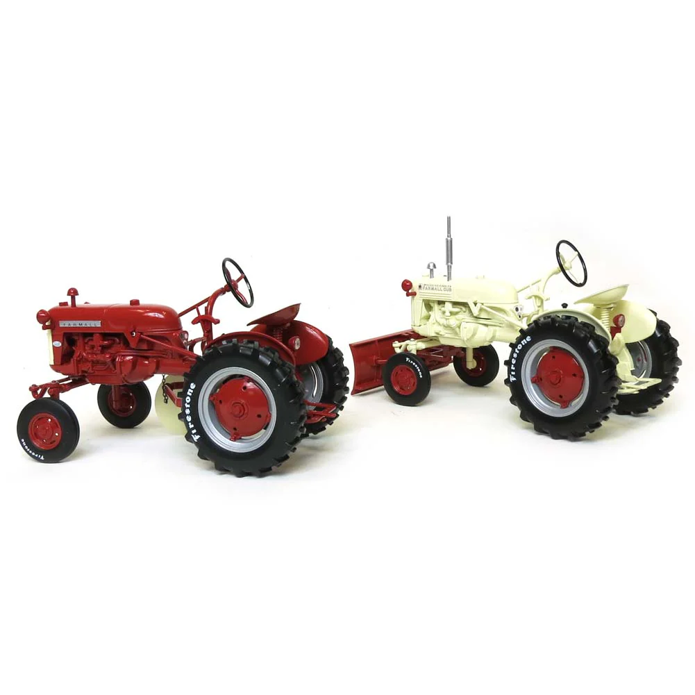 Set of (2) 1/16 IH McCormick Farmall Cubs with Firestone Tires - Image 3