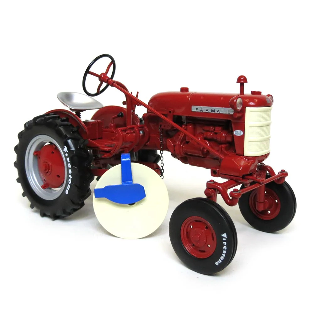 Set of (2) 1/16 IH McCormick Farmall Cubs with Firestone Tires - Image 4