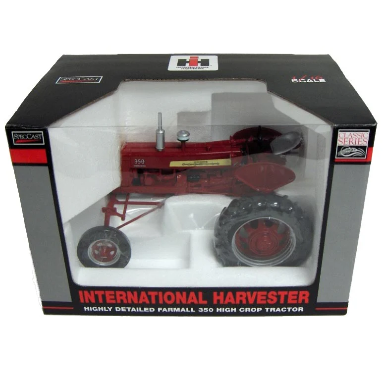 1/16 IH Farmall 350 Hi-Crop Tractor with Wide Front by SpecCast - Image 2