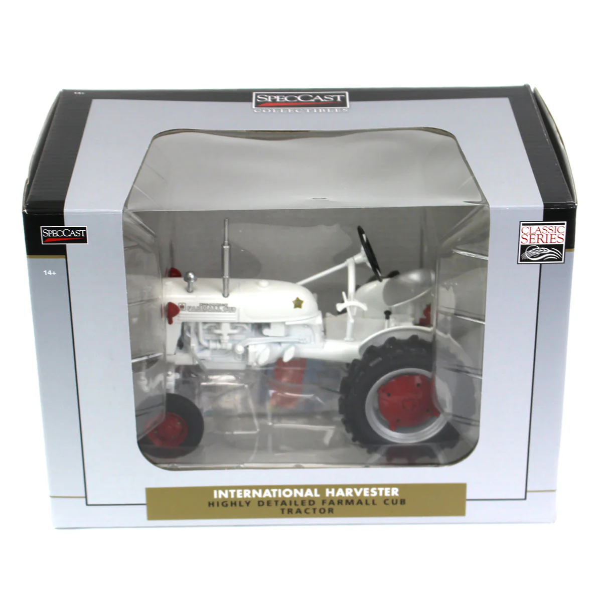 1/16 IH Farmall Cub White Demonstrator Tractor by SpecCast - Image 7
