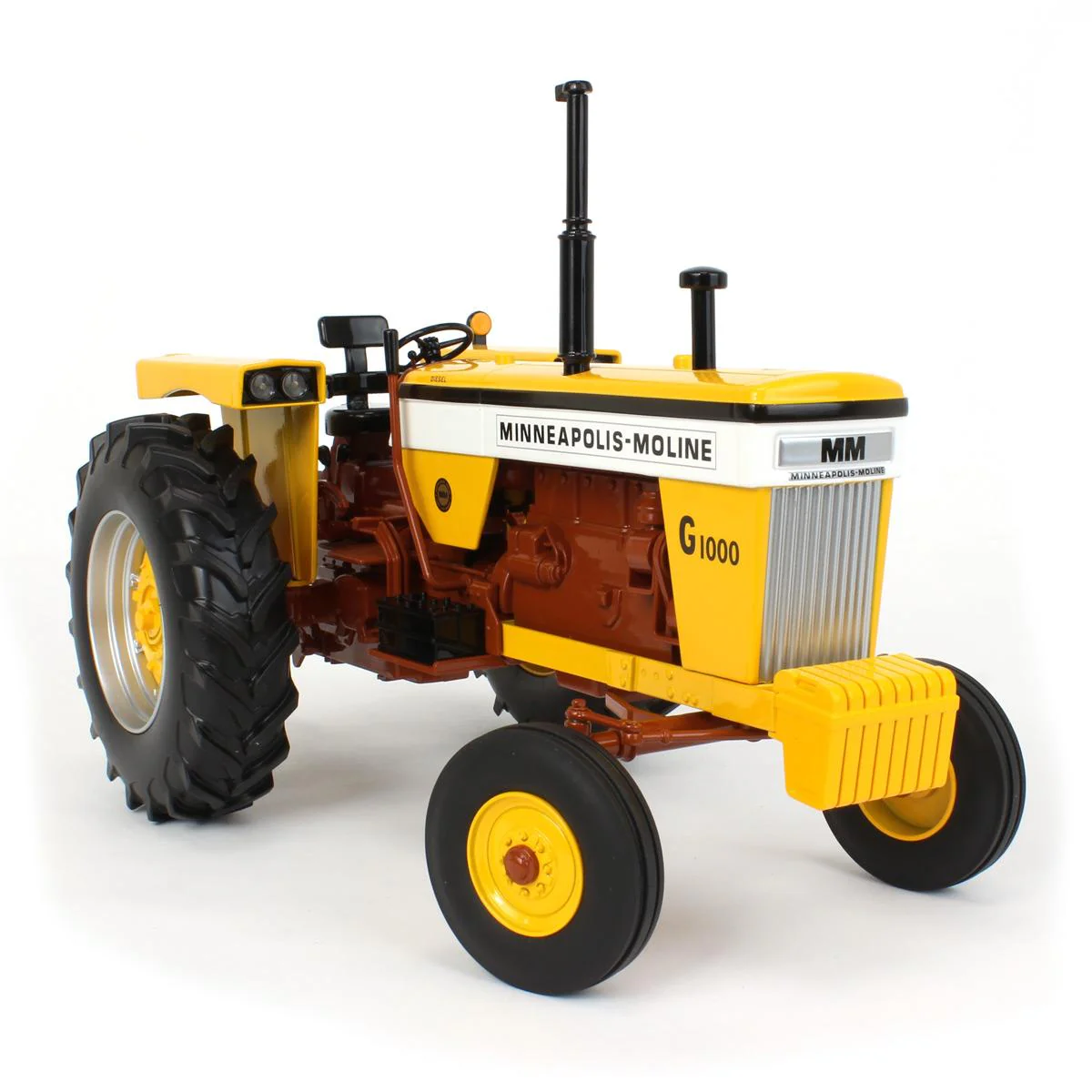 1/16 Minneapolis Moline G1000 Wide Front Tractor with Brown Belly by SpecCast - Image 2