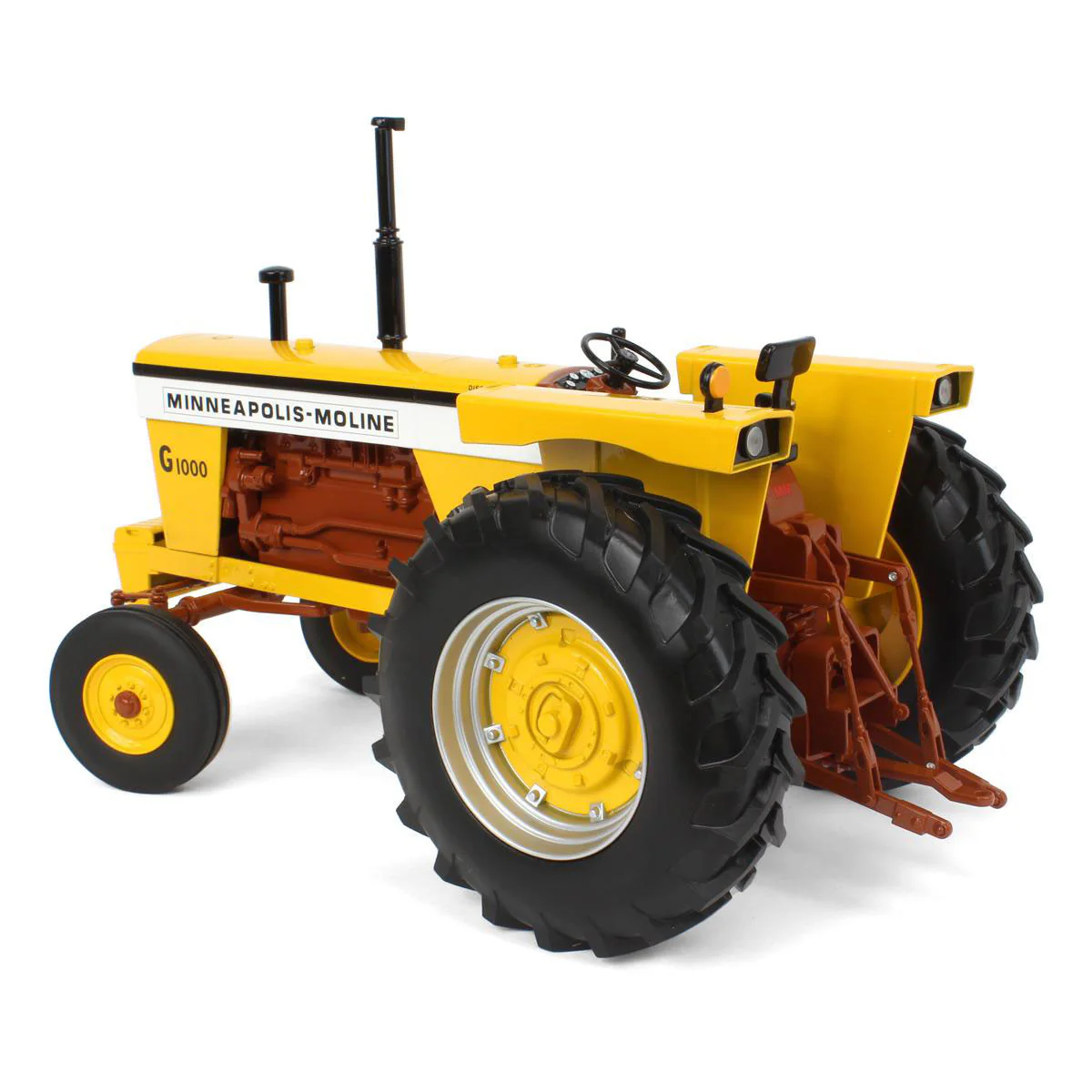 1/16 Minneapolis Moline G1000 Wide Front Tractor with Brown Belly by SpecCast - Image 4