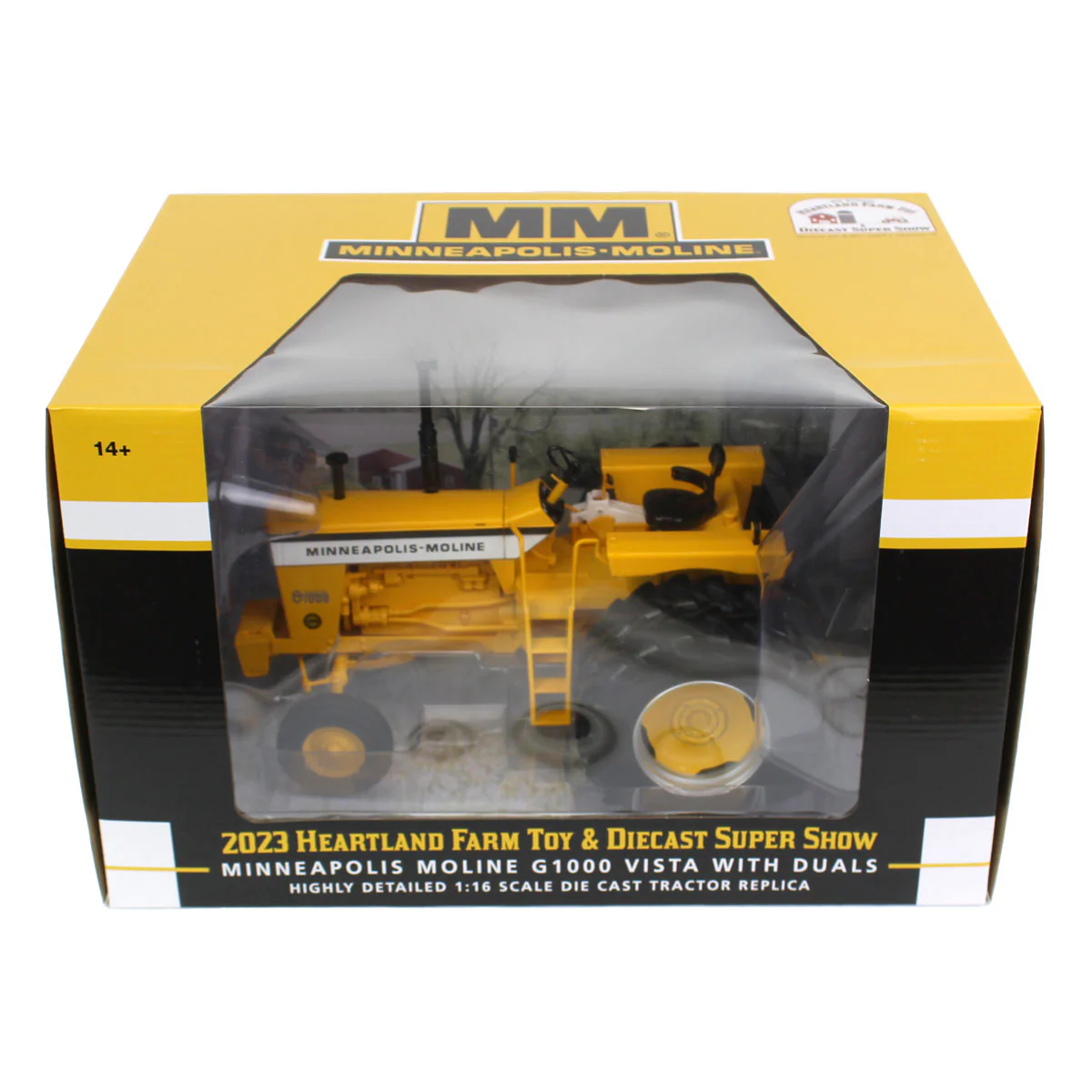 1/16 Minneapolis Moline G1000 Vista 2WD Tractor with Wide Front & Rear Duals by SpecCast - Image 7