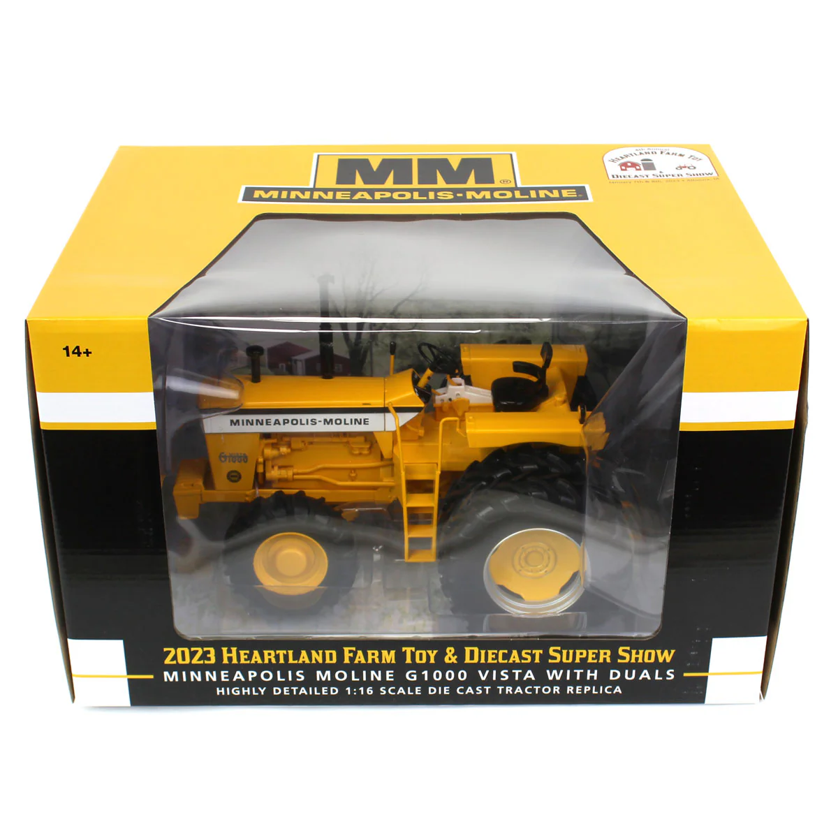 1/16 Minneapolis Moline G1000 Vista FWA Tractor with Wide Front & Rear Duals by SpecCast - Image 7