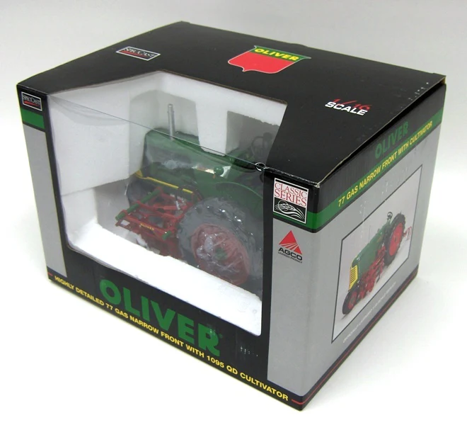1/16 Oliver 77 Gas Tractor with Cultivator by SpecCast - Image 3