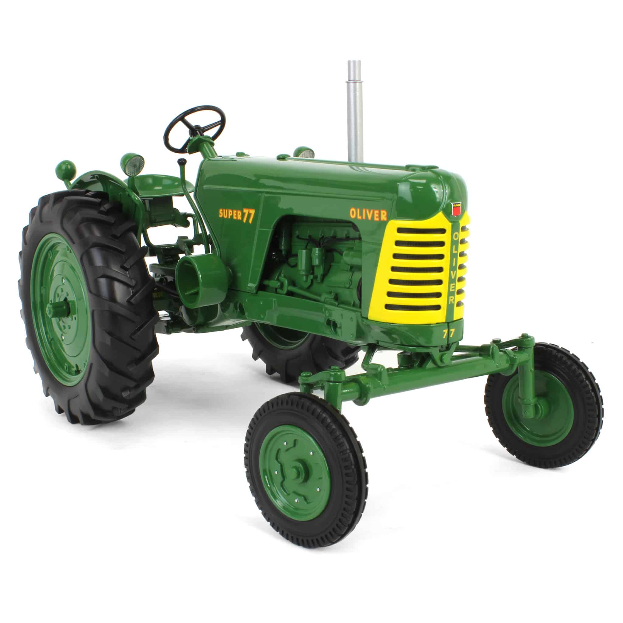 1/16 Oliver Super 77 Gas Tractor with Wide Front - Image 2