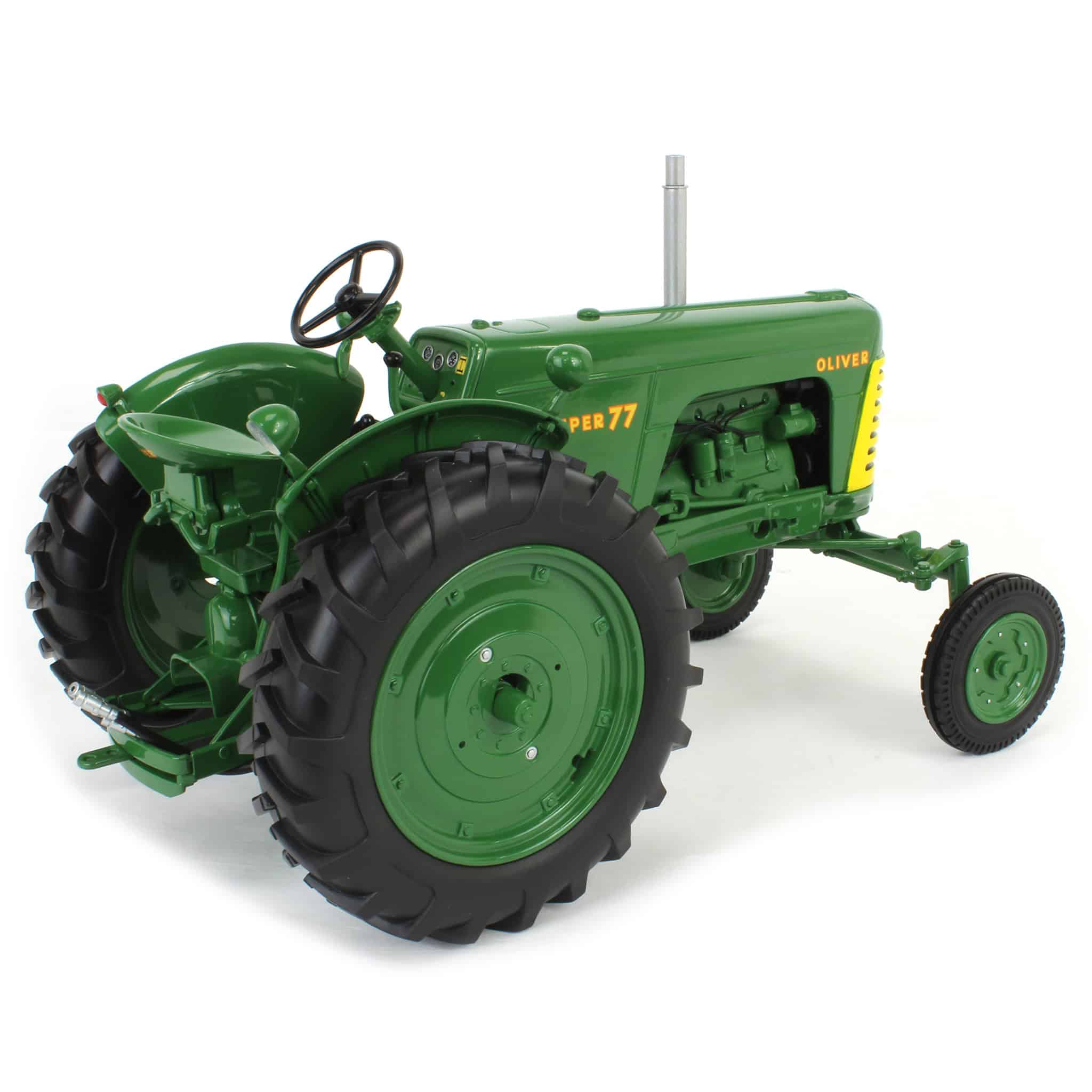 1/16 Oliver Super 77 Gas Tractor with Wide Front - Image 3