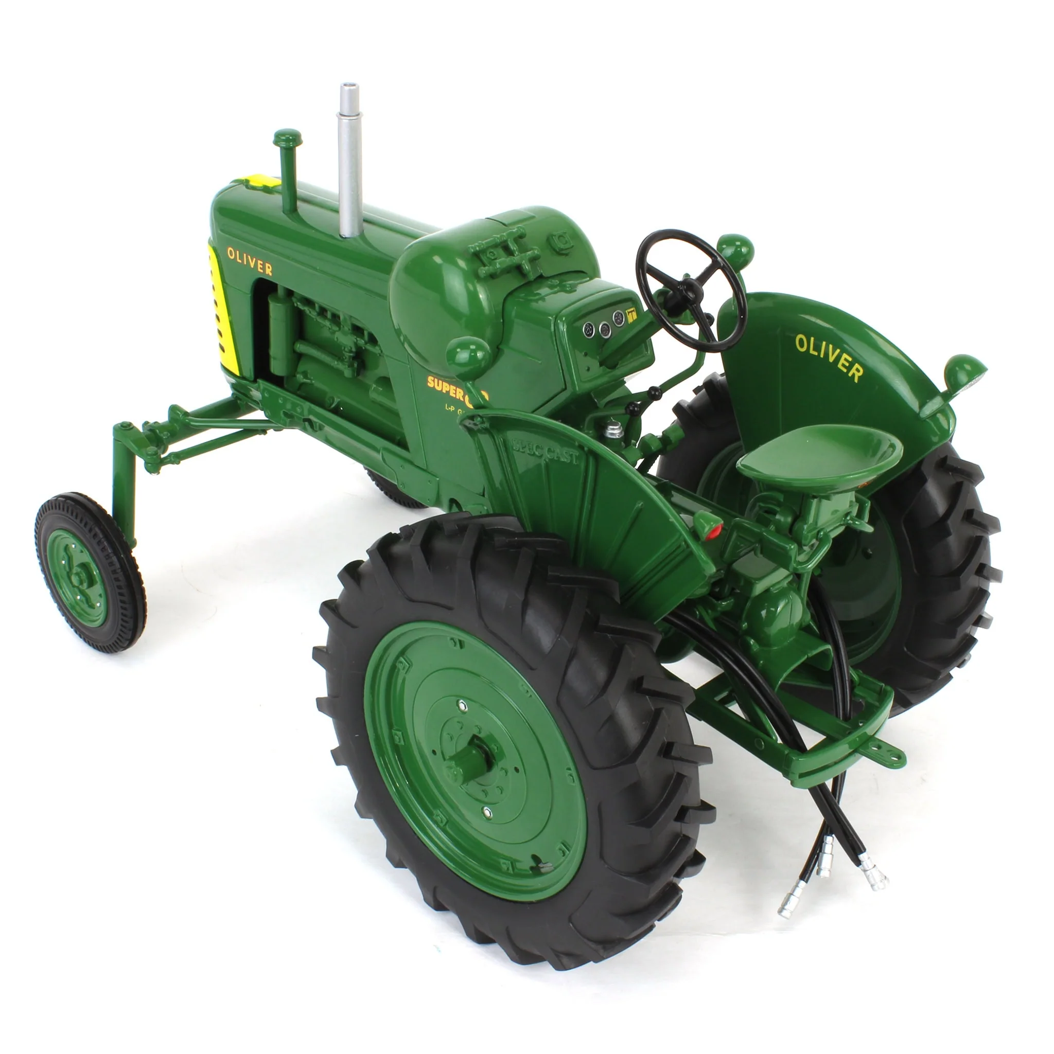 1/16 Oliver Super 88 Tractor, LP Gas High Crop with Green Wheels - Image 4