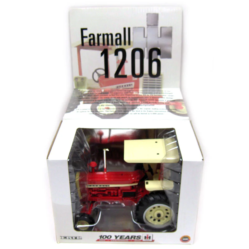 1/16 IH Farmall 1206 Tractor with ROPS by ERTL, 100 Years Centennial - Image 2