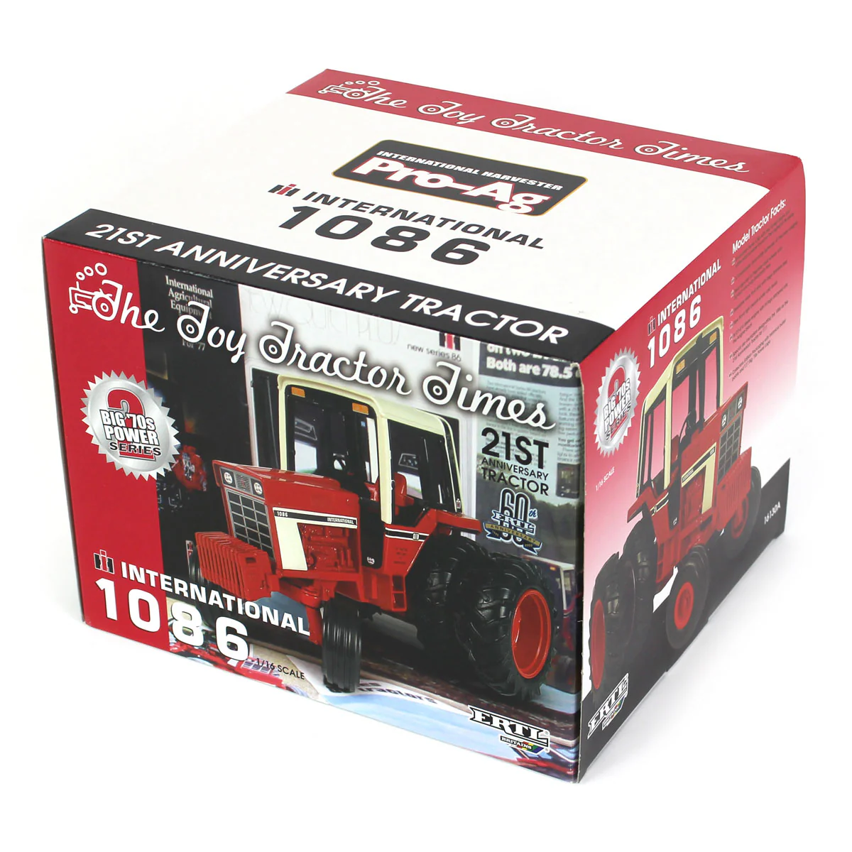 1/16 IH Farmall 1086 Tractor with Cab & Precision Duals by ERTL, 2005 Toy Tractor Times Limited Edition - Image 6