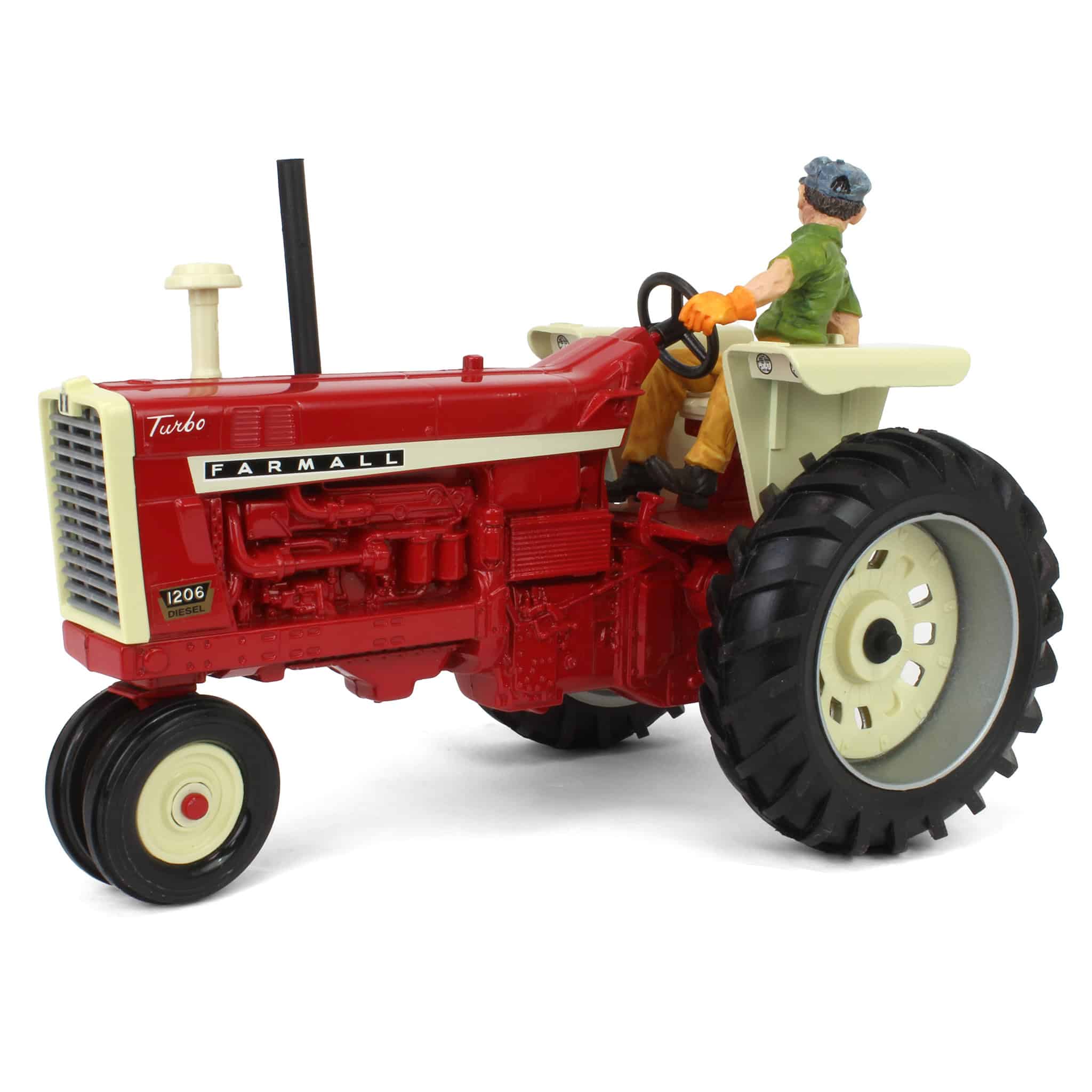 1/16 IH Farmall 1206 Tractor with Lowell Davis Figure with Foxfire Farms "Warren" Figurine by ERTL - Image 5