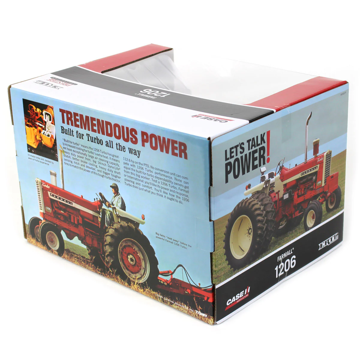1/16 IH Farmall 1206 Tractor with Rear Duals, ERTL Prestige Collection, 2nd in Outback Toys Exclusive Series - Image 8