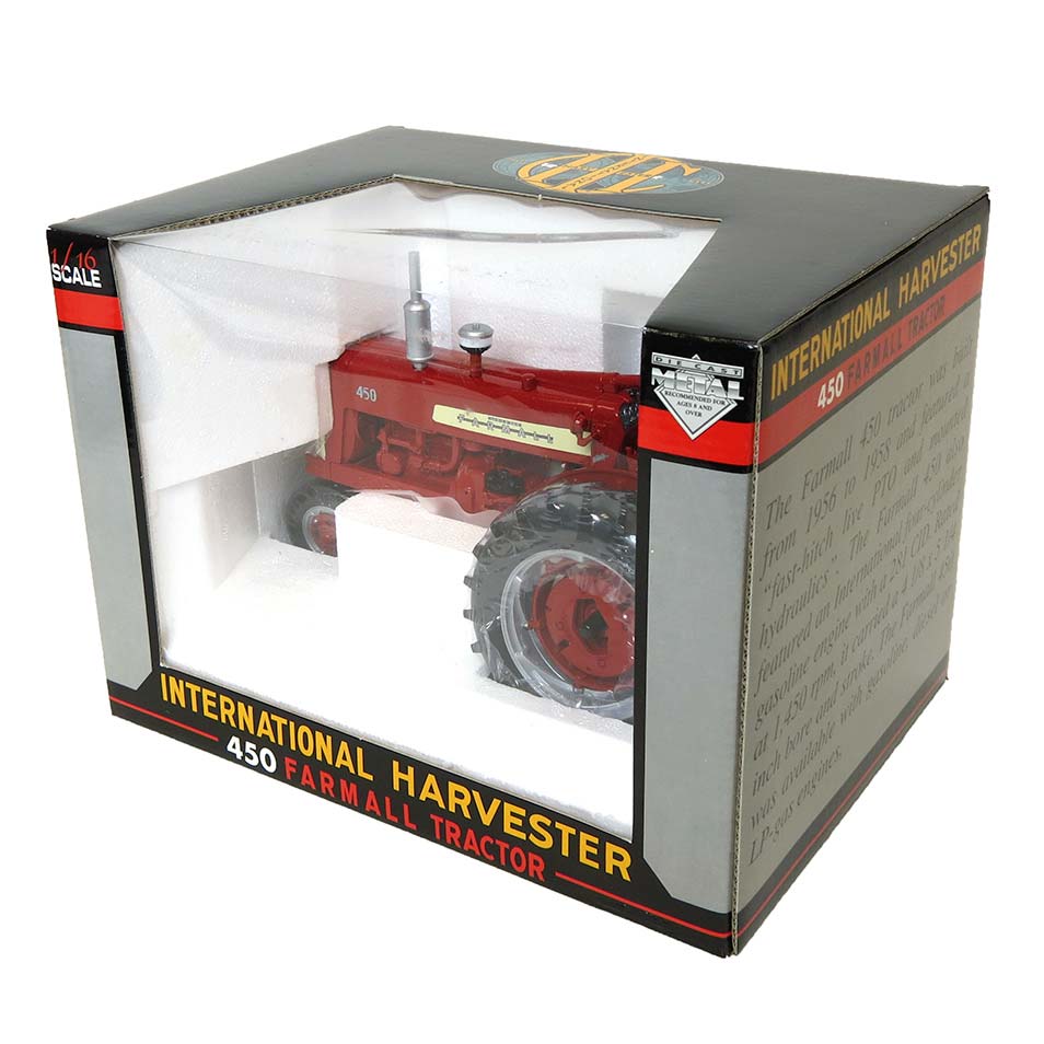 1/16 IH Farmall 450 Tractor with Narrow Front by SpecCast - Image 3