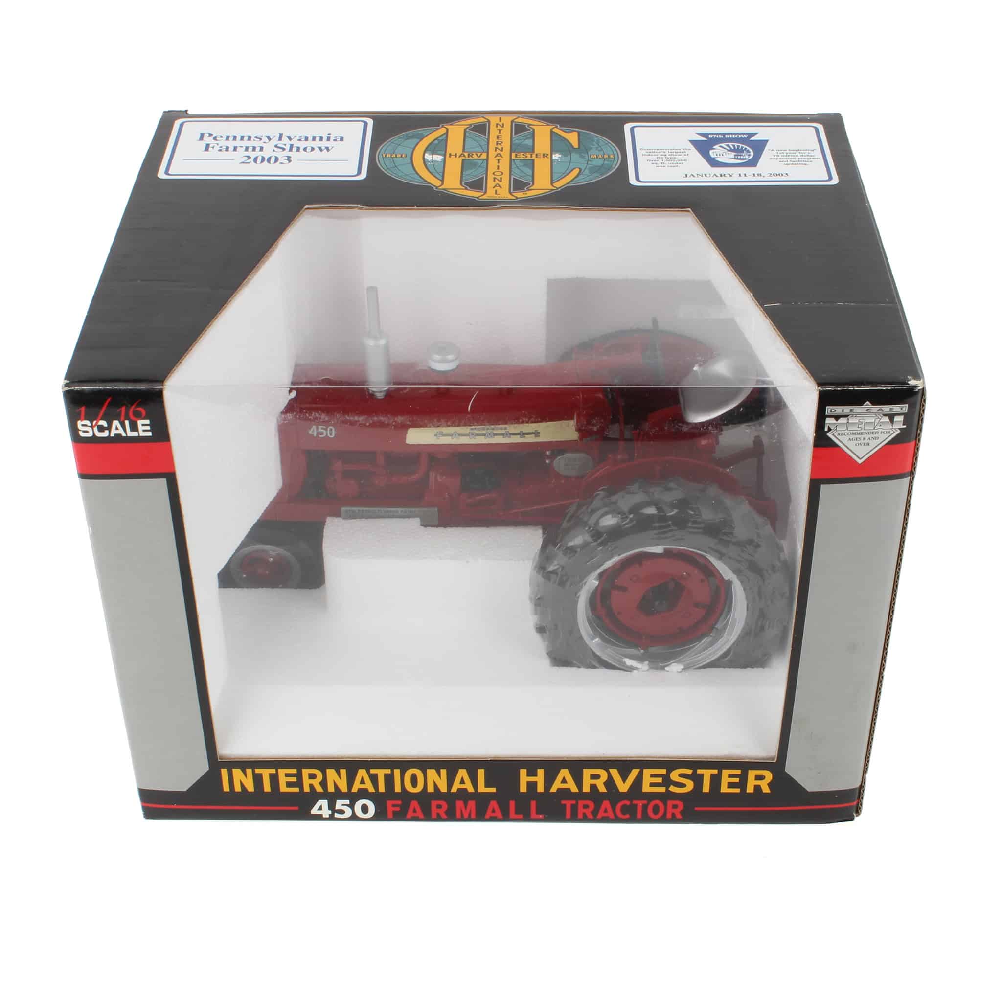 1/16 IH Farmall 450 Tractor with Narrow Front, 87th PA Farm Show