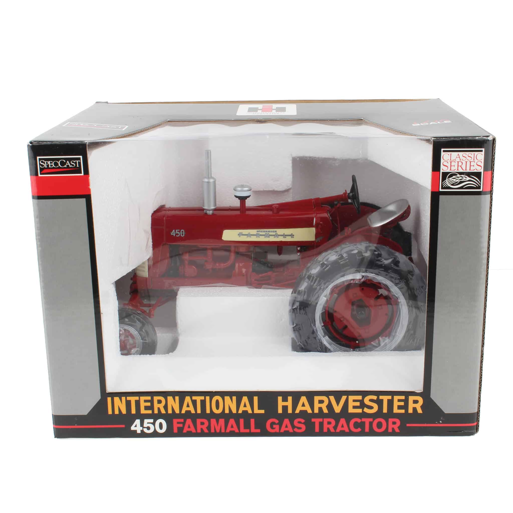 1/16 IH Farmall 450 Wide Front Gas Tractor by SpecCast - Image 2