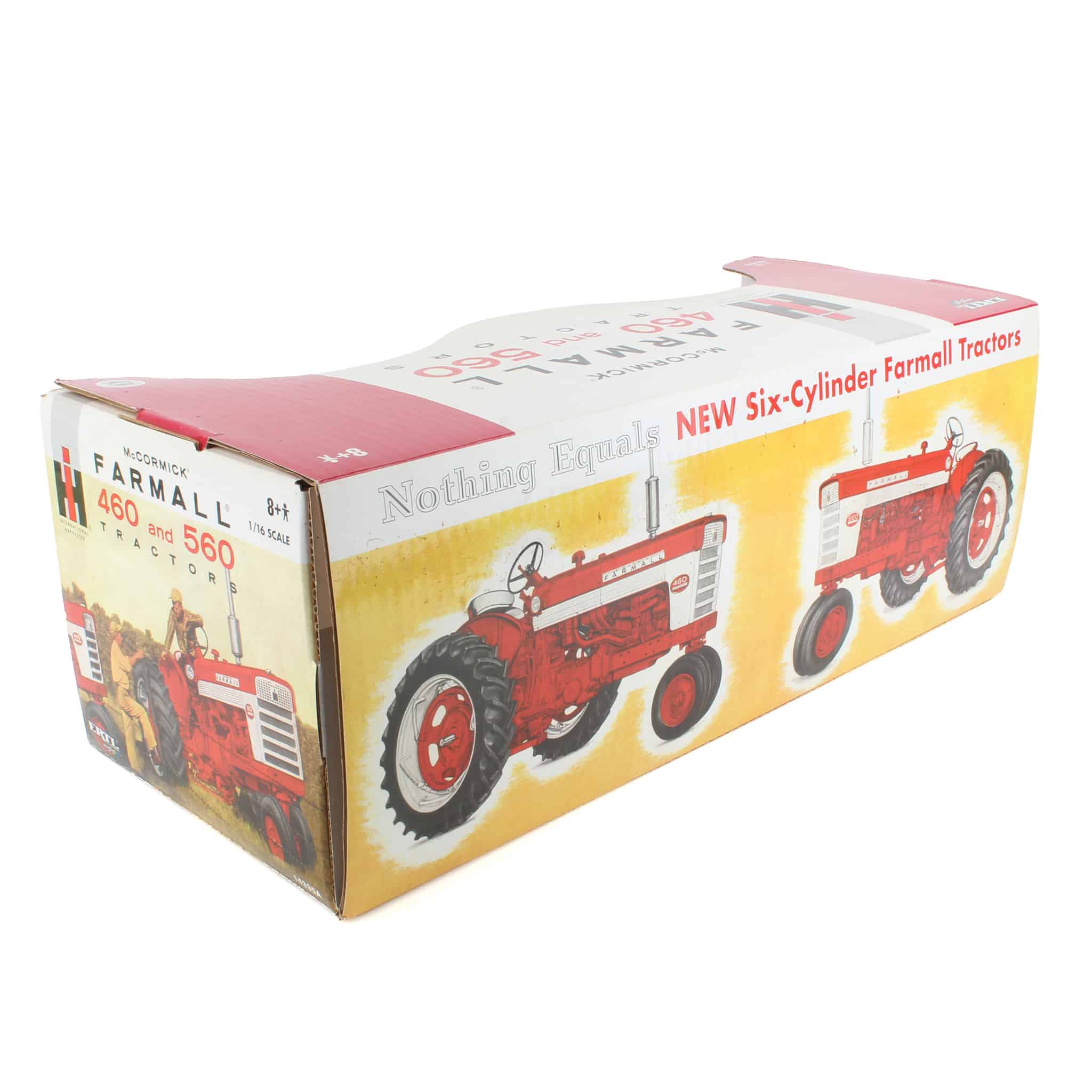1/16 IH Farmall 460 & 560 Narrow Front Tractor Set by ERTL - Image 2