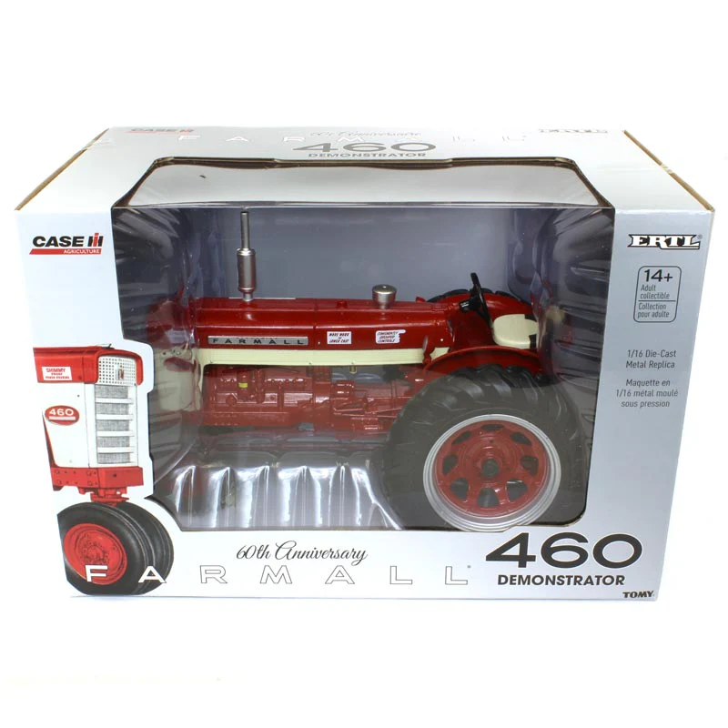 1/16 IH Farmall 460 Tractor with Narrow Front by ERTL, 60th Anniversary Collector Edition - Image 2