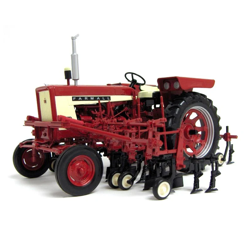 1/16 IH Farmall 504 Gas Tractor with Wide Front, 468 Cultivators & Shields by SpecCast