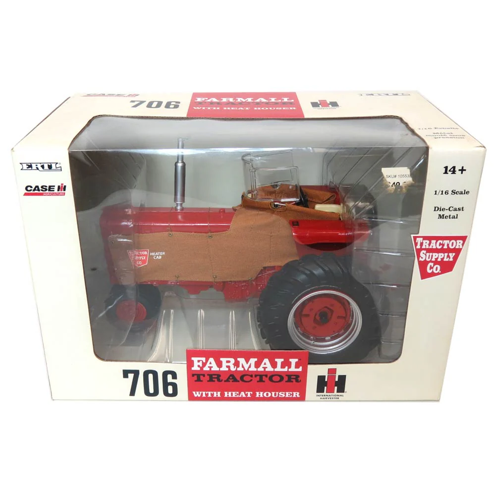 1/16 IH Farmall 706 Diesel Narrow Front with Heat Houser by ERTL, TSC Edition