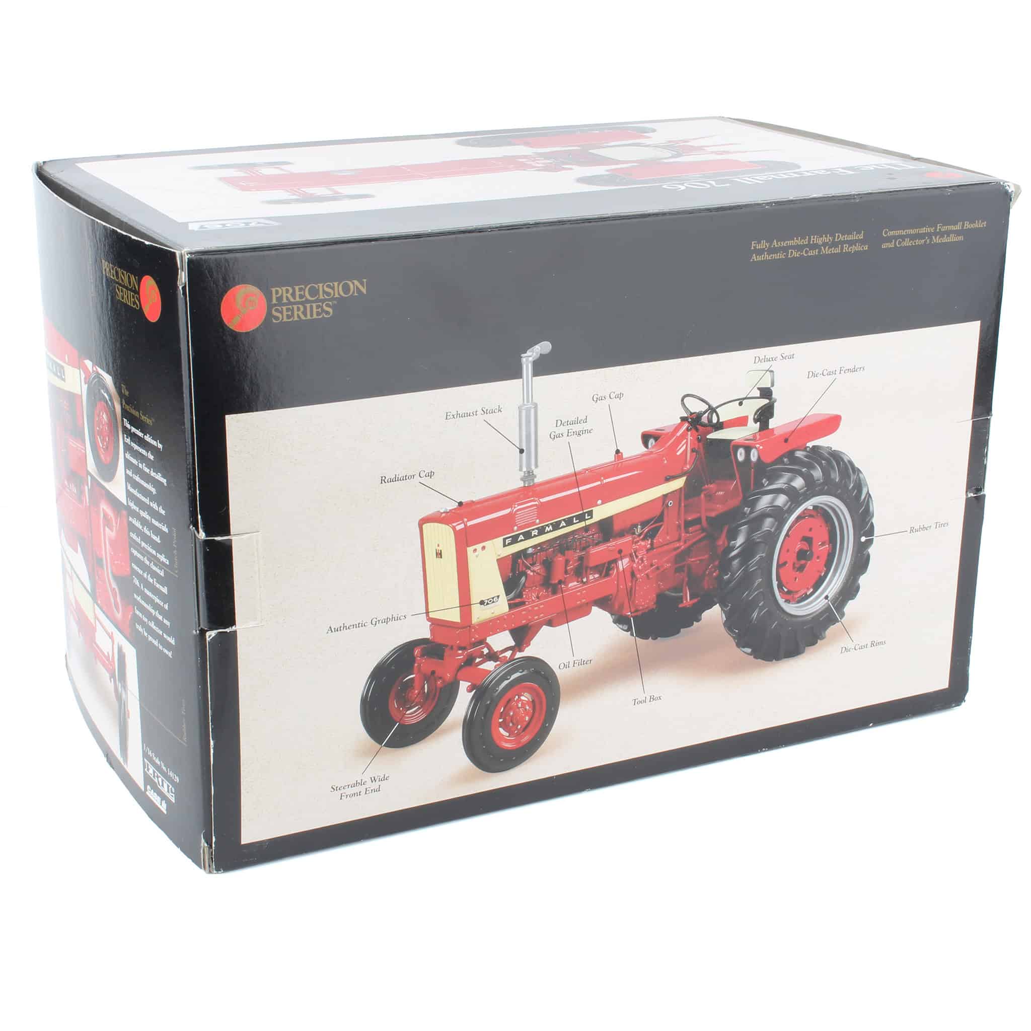 1/16 Farmall 706 Wide Front Tractor, Precision Series #16 by ERTL - Image 2