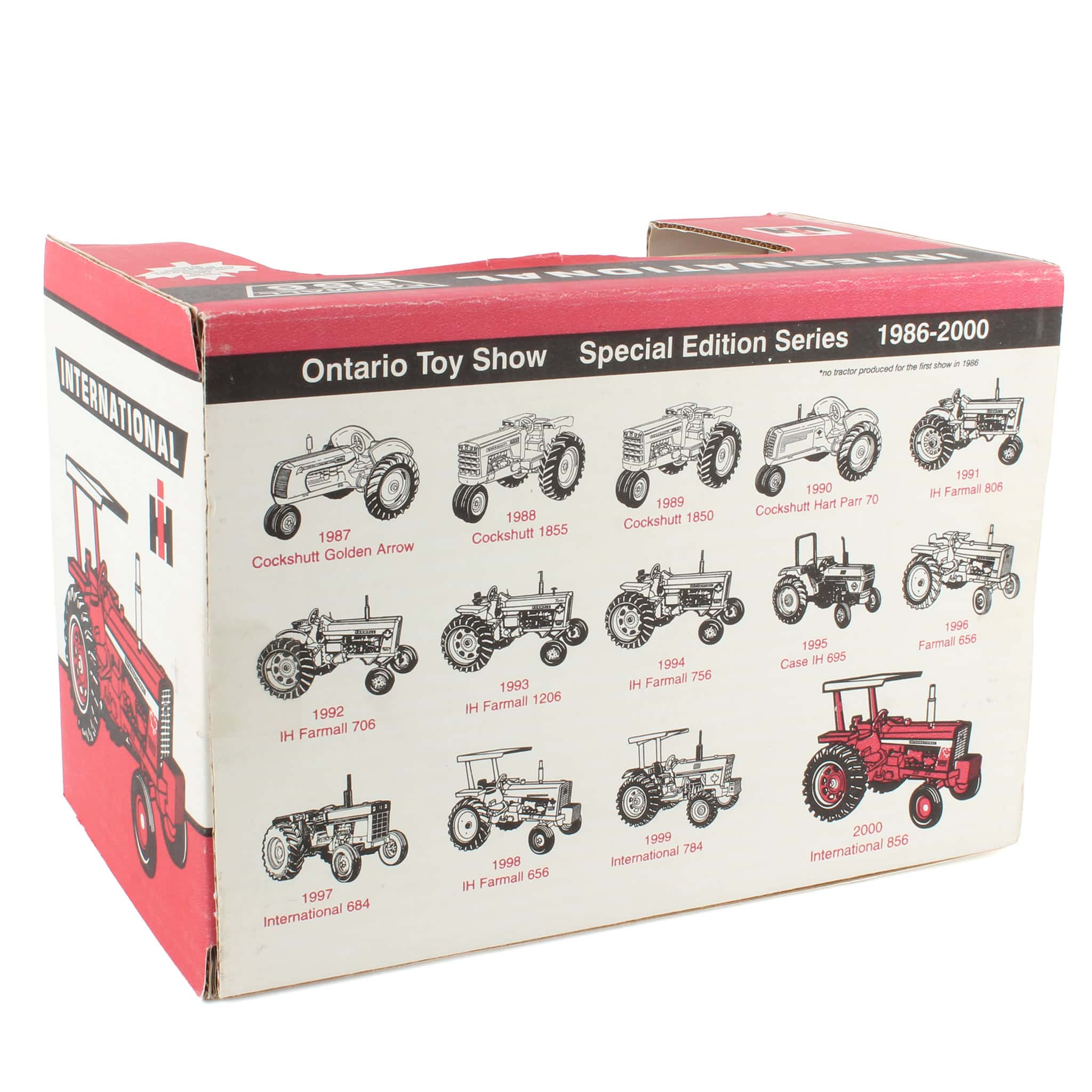 1/16 IH Farmall 856 Tractor with Wide Front & Canopy by Scale Models, 2000 Ontario Toy Show - Image 2