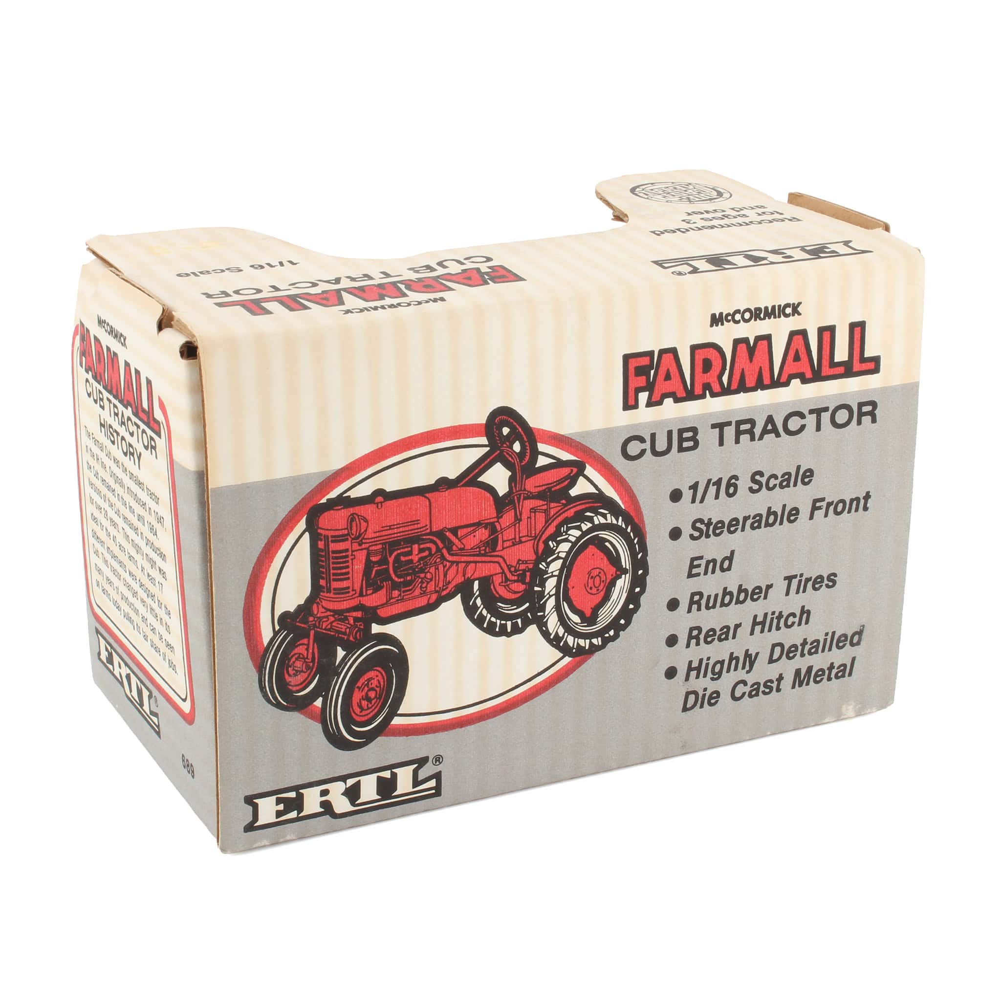 1/16 IH Farmall Cub Tractor #2 - Represents Early 50s Style by ERTL - Image 2