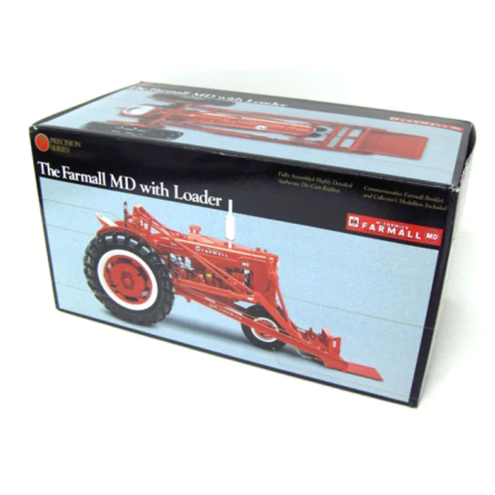 1/16 IH McCormick Farmall MD Tractor with 31 Loader, Precision Series #10 by ERTL