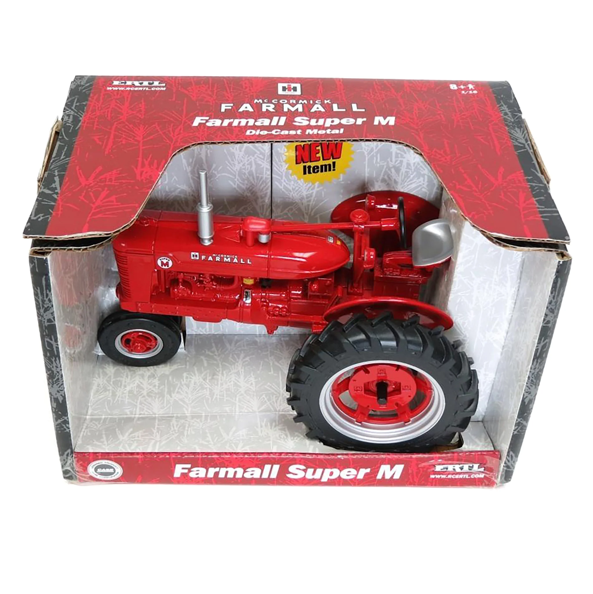 1/16 IH Farmall Super M Tractor with a Narrow Front by ERTL