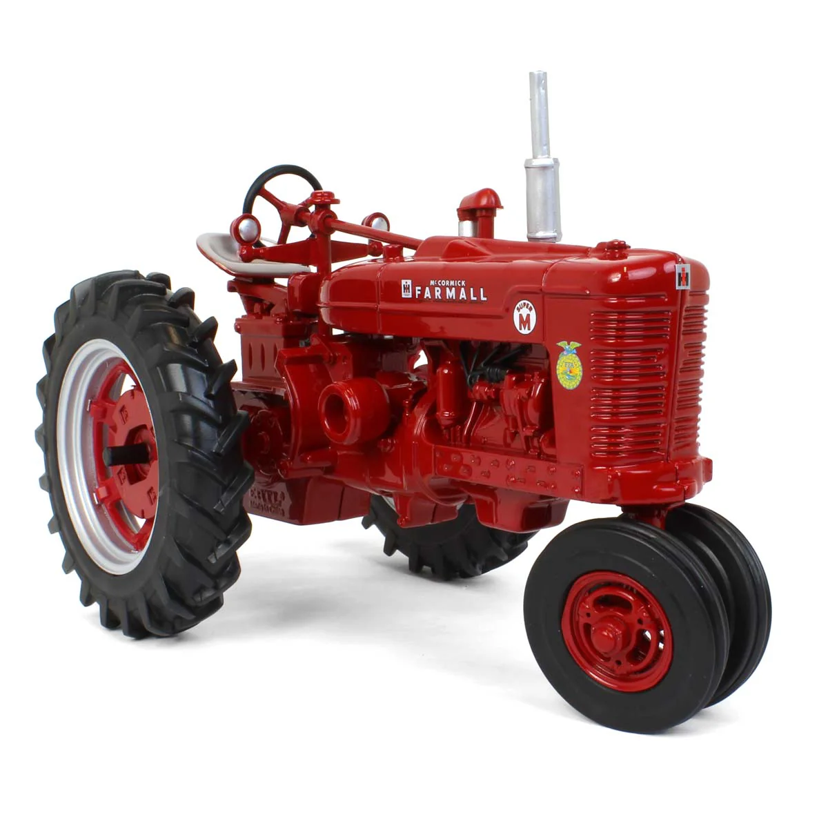 1/16 IH Farmall Super M Tractor with Narrow Front & FFA Logo by ERTL - Image 2