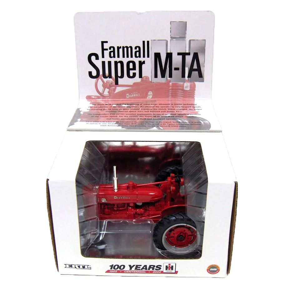 1/16 IH Farmall Super M-TA Tractor, Special Centennial 100 Years Edition by ERTL - Image 2