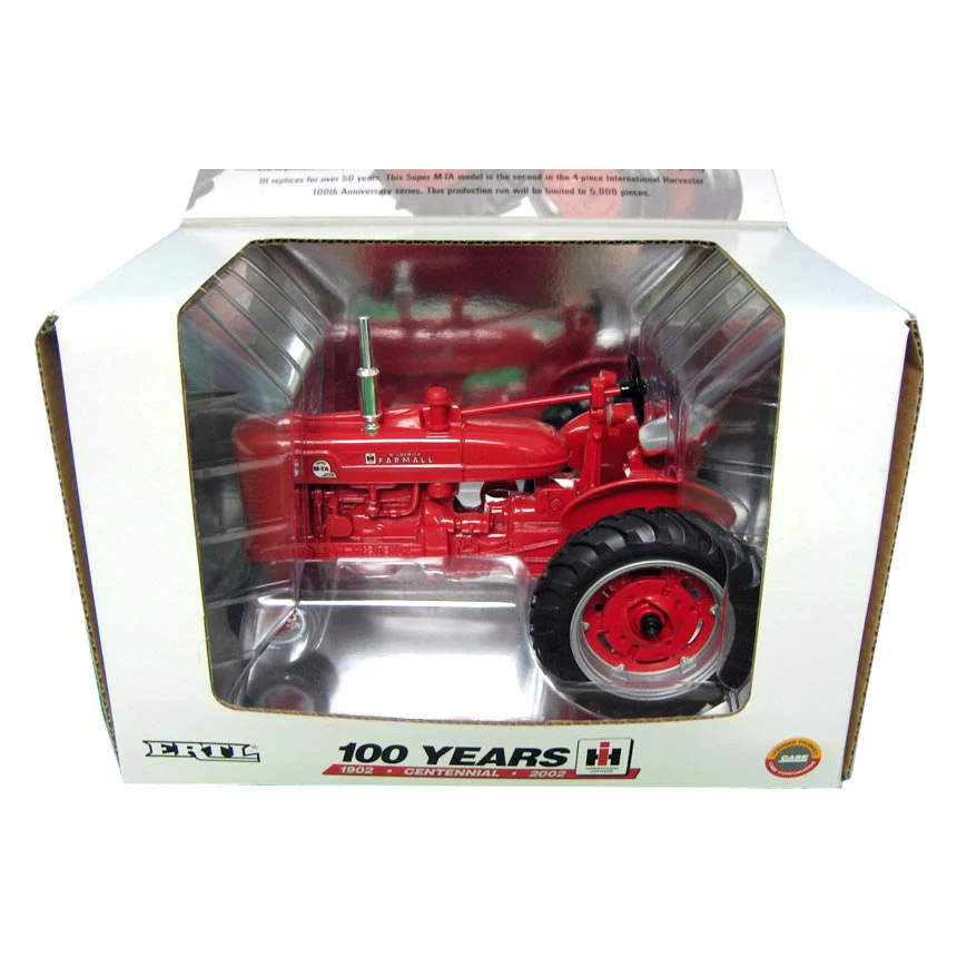 1/16 IH Farmall Super M-TA Tractor, Special Centennial 100 Years Edition by ERTL - Image 3