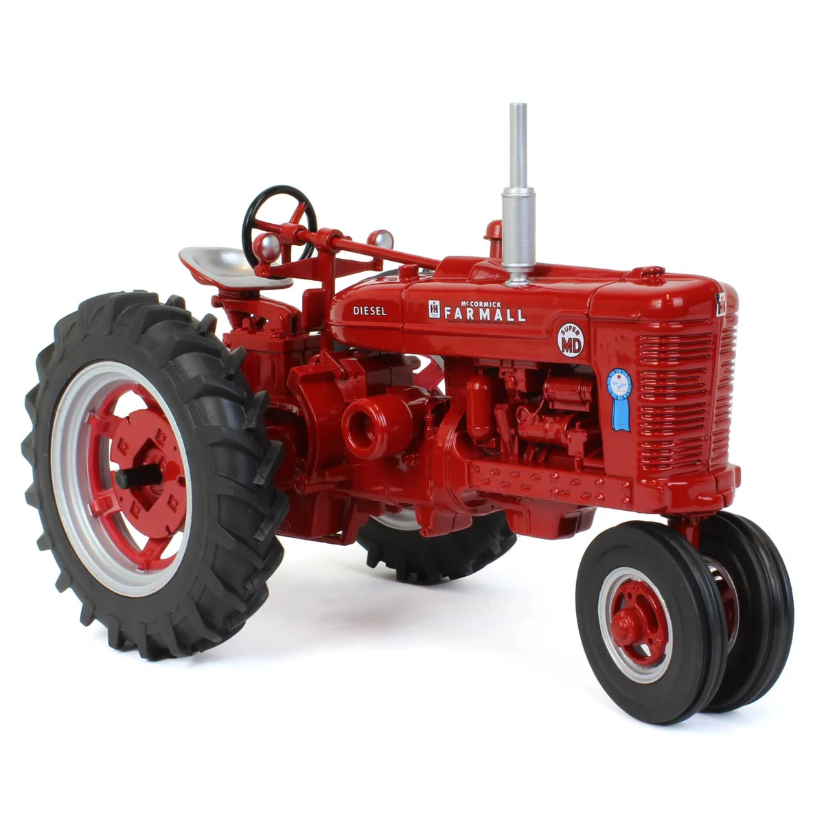 1/16 IH Farmall Super MD Diesel Tractor with Blue Ribbon Service Decal, ERTL Prestige Collection - Image 2