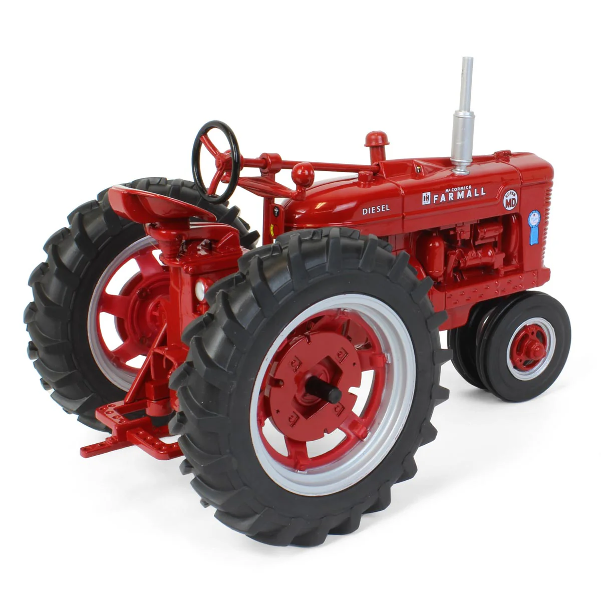 1/16 IH Farmall Super MD Diesel Tractor with Blue Ribbon Service Decal, ERTL Prestige Collection - Image 3