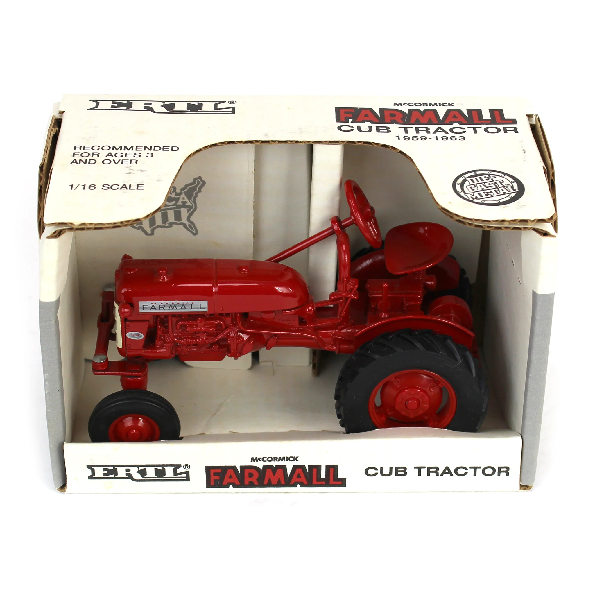 1/16 IH McCormick Farmall 1959-1963 Cub Tractor by ERTL - Image 5