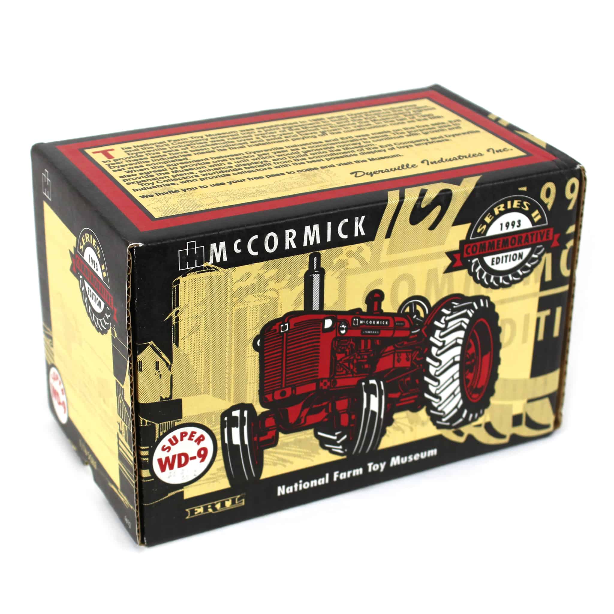 1/16 IH McCormick Super WD-9 by ERTL, 1993 National Farm Toy Museum - Image 4