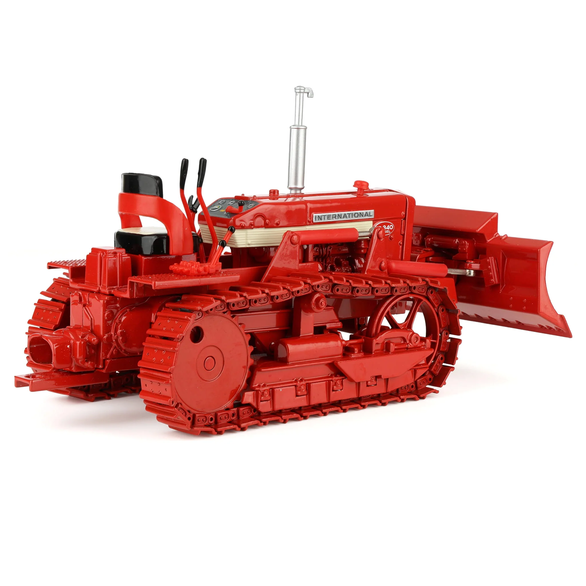 1/16 IH TD-340 Bullgrader with Blade by ERTL, 1999 Summer Farm Toy Show - Image 3