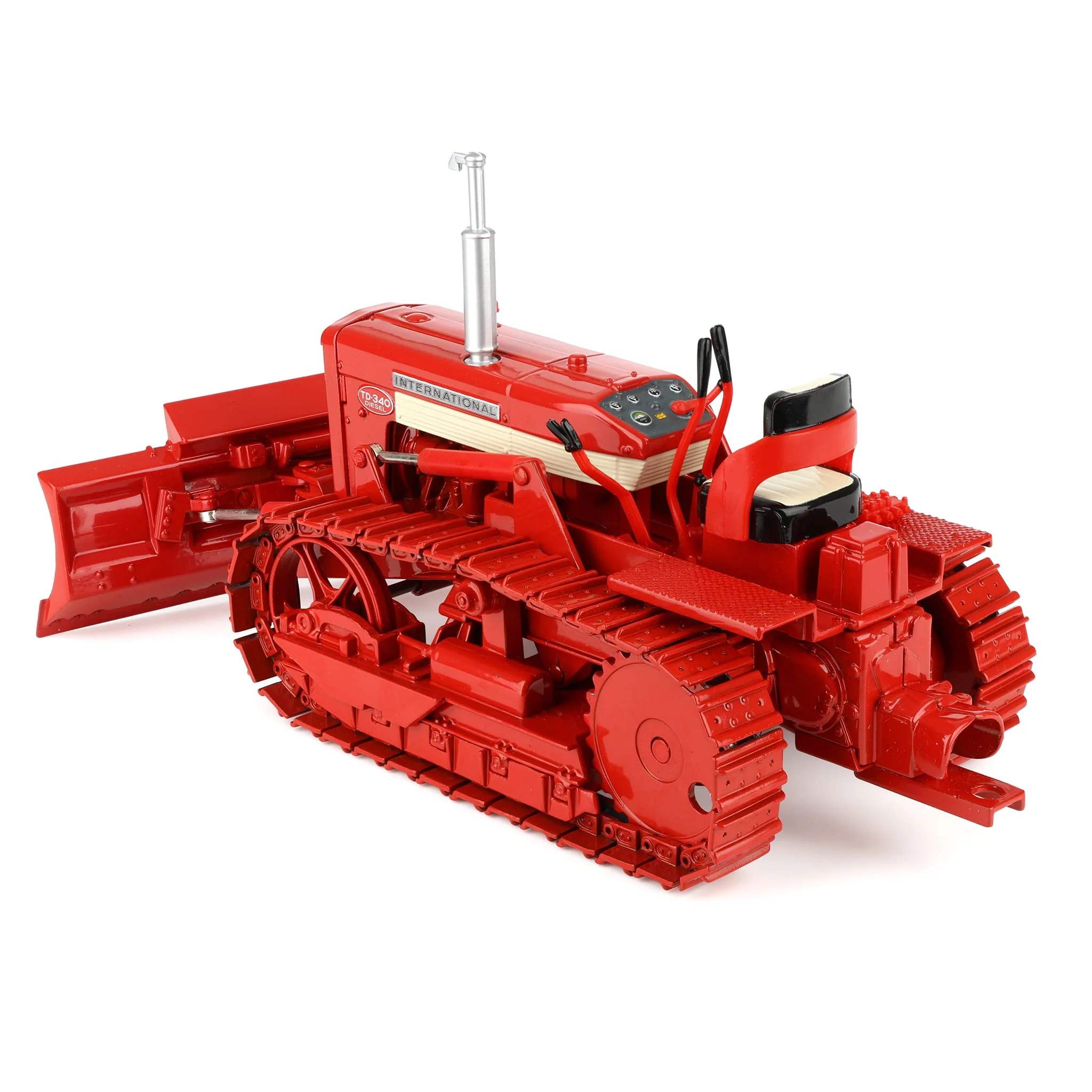 1/16 IH TD-340 Bullgrader with Blade by ERTL, 1999 Summer Farm Toy Show - Image 4