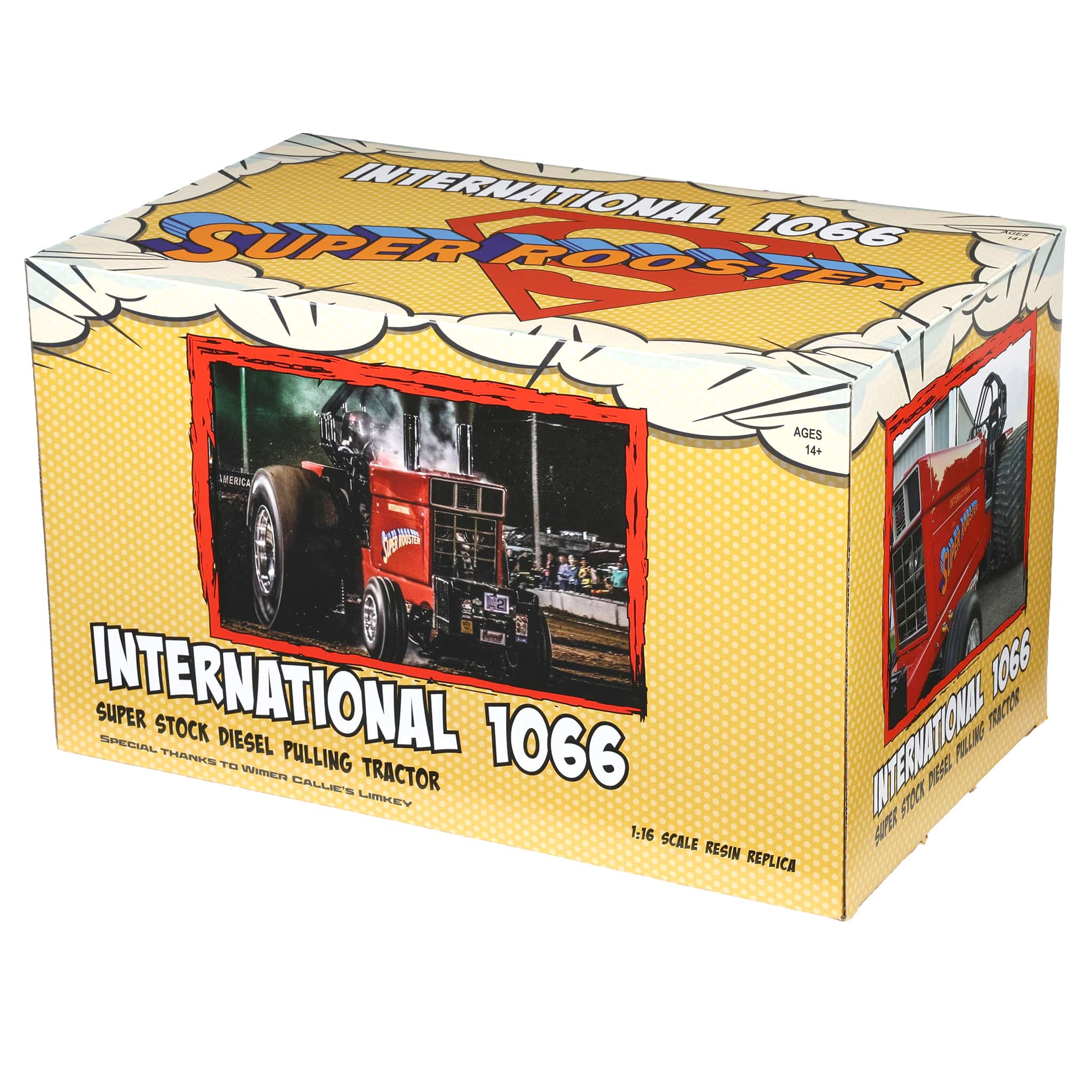 1/16 International 1066 “Super Rooster” Modified Pulling Tractor by SpecCast, Only 500 Made - Image 7