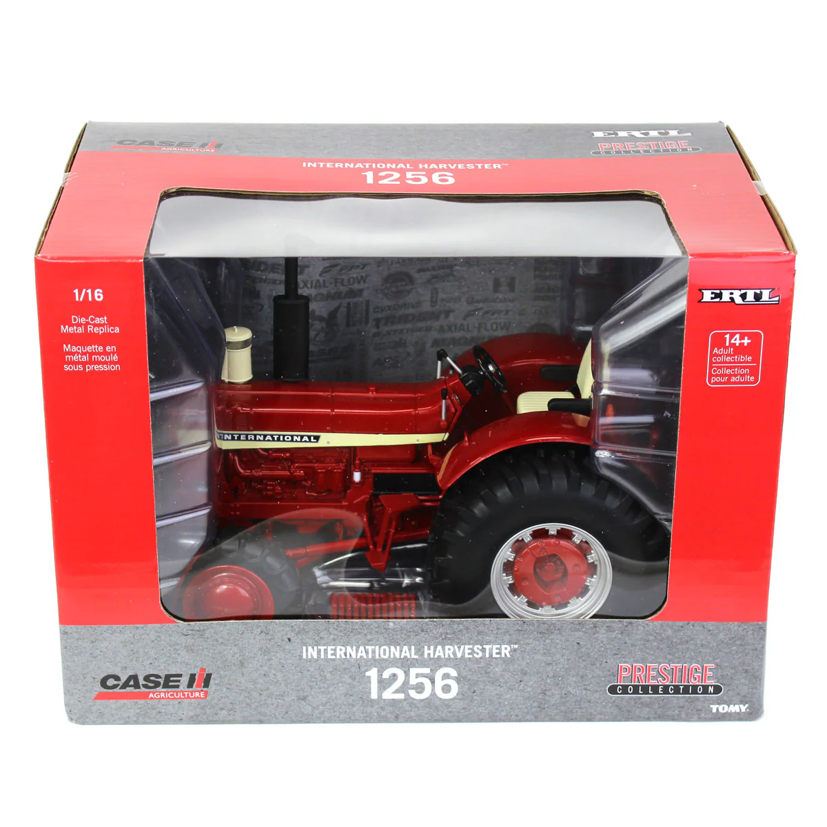 1/16 International 1256 Wheatland Turbo Tractor with MFWD, ERTL Prestige Collection - Image 5