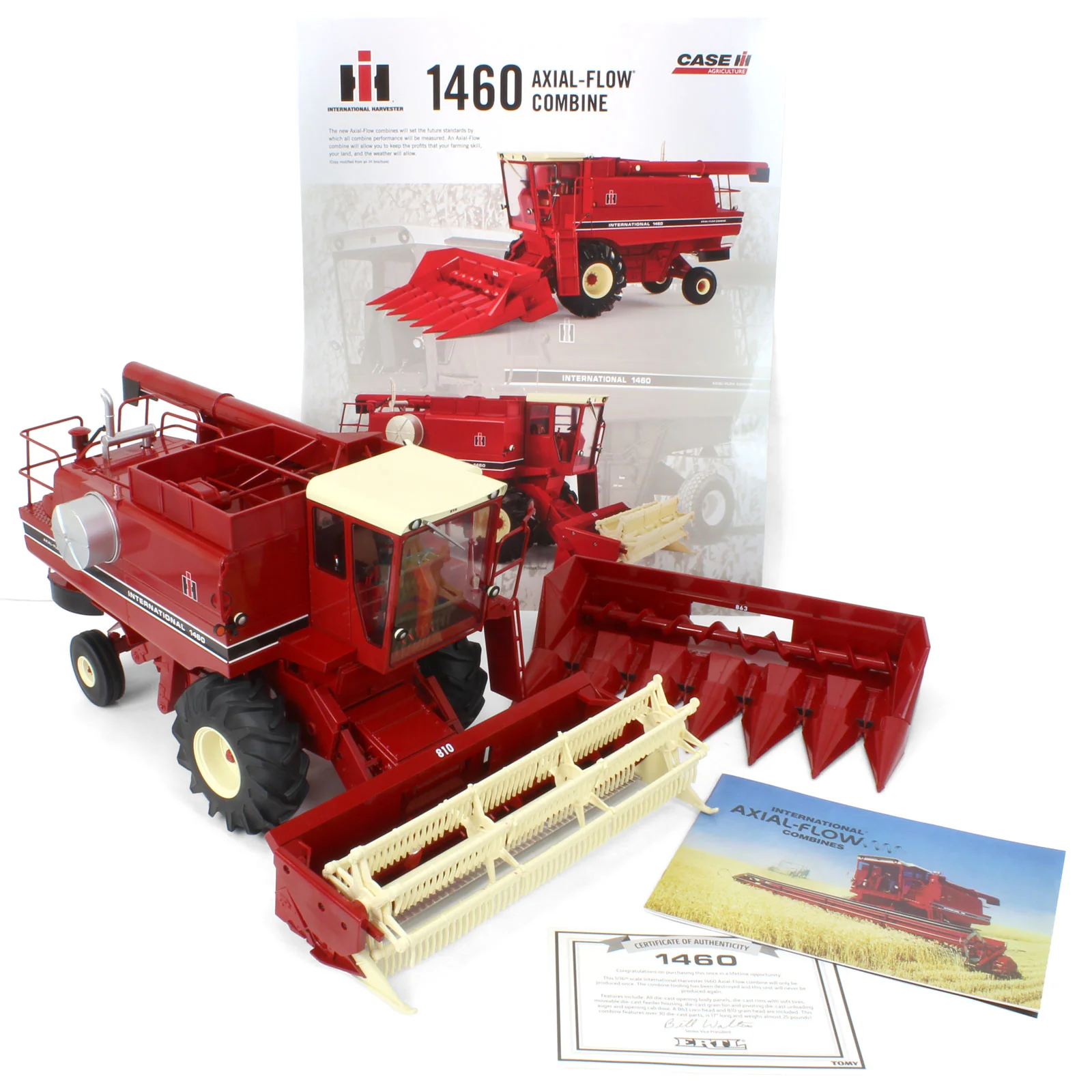 1/16 International Harvester 1460 Combine, ERTL Case IH Prestige Select #1 - Image 13