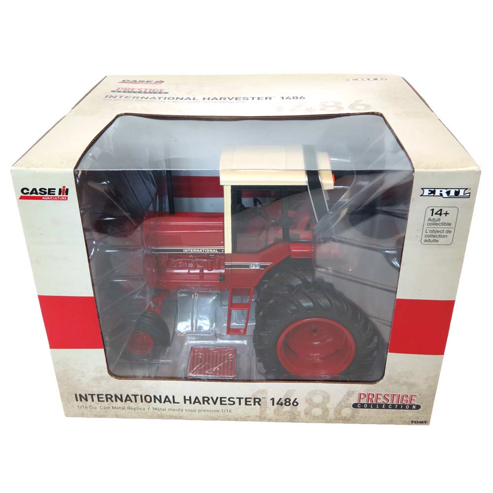 1/16 International 1486 Tri-Stripe Tractor with Duals, ERTL Prestige Collection - Image 6