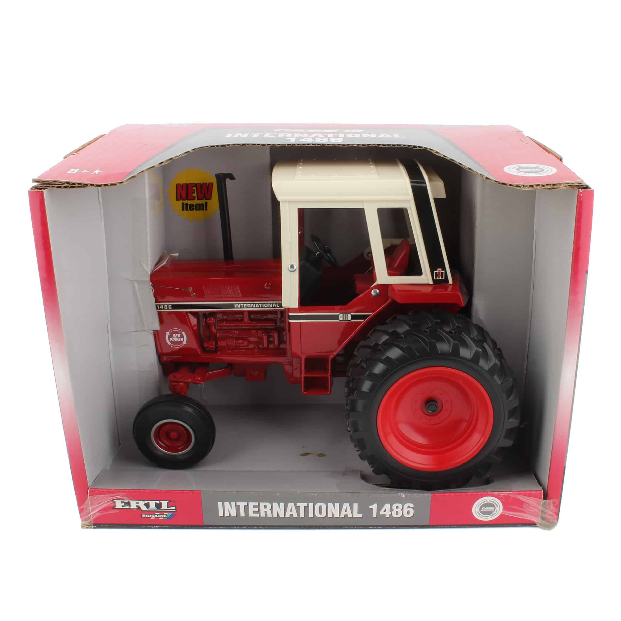 1/16 International 1486 Tractor with Rear Duals & Red Power Logo by ERTL