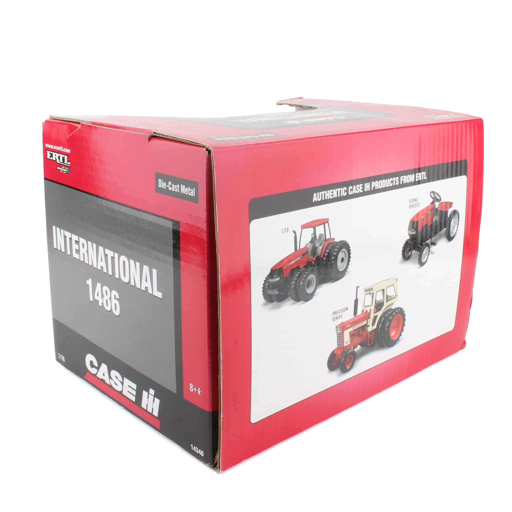 1/16 International 1486 Tractor with Rear Duals & Red Power Logo by ERTL - Image 2