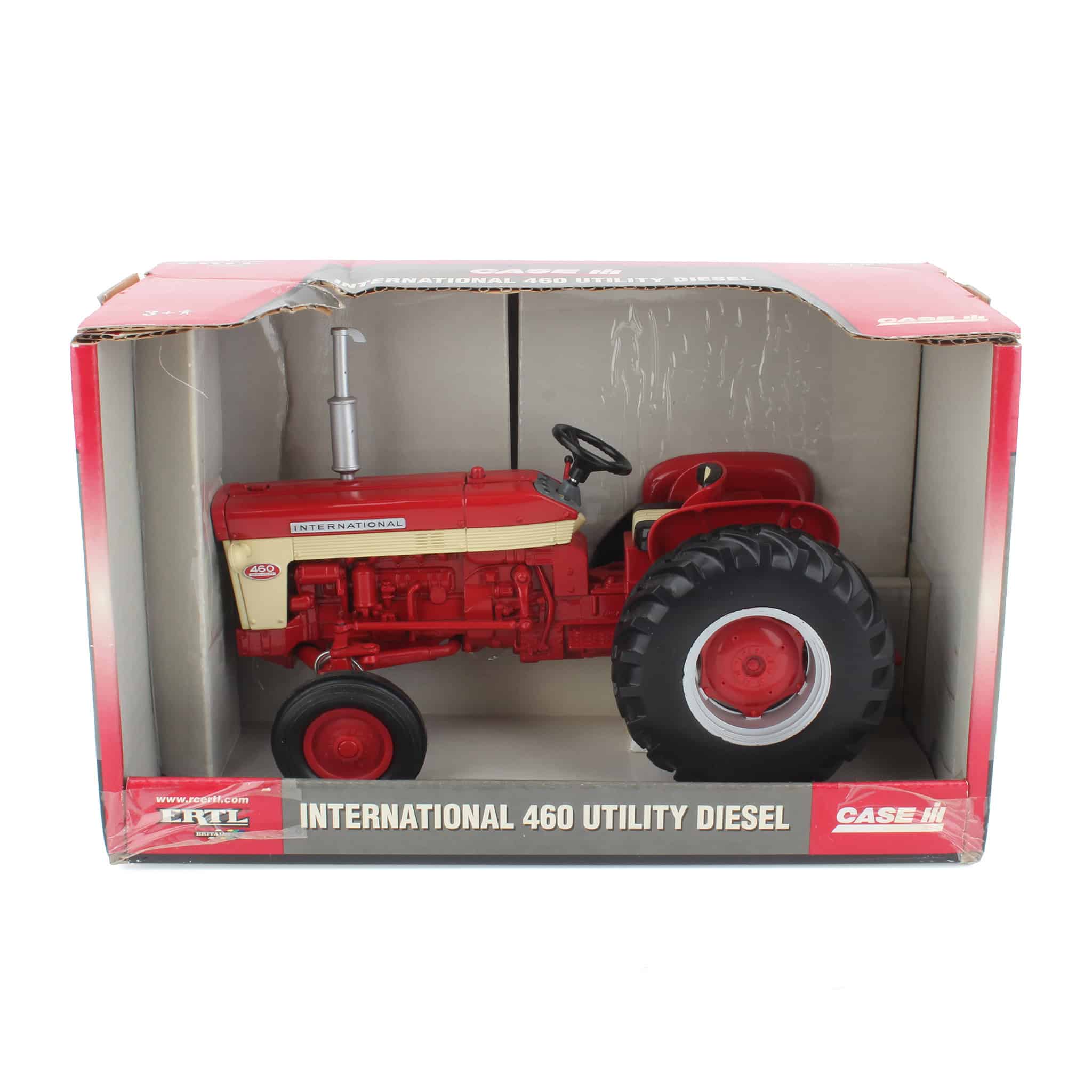1/16 International 460 Utility Diesel Tractor with Wide Front by ERTL