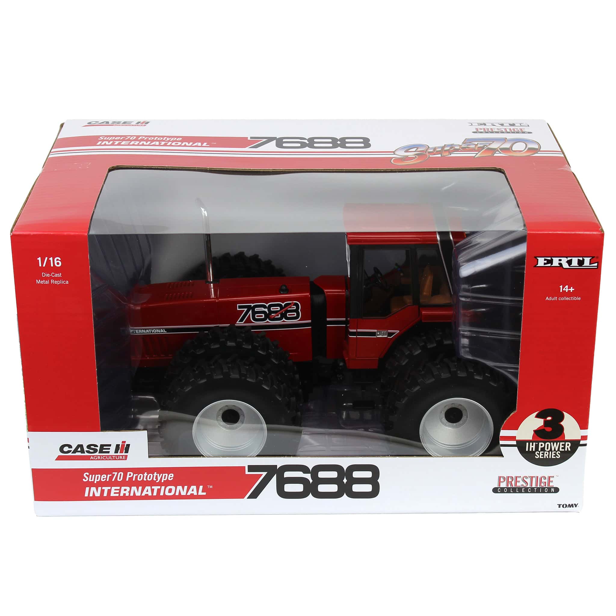 1/16 International 7688 Super 70 Series 2+2 Tractor, 3rd in Outback Toys Exclusive Power Series, ERTL Prestige - Image 7